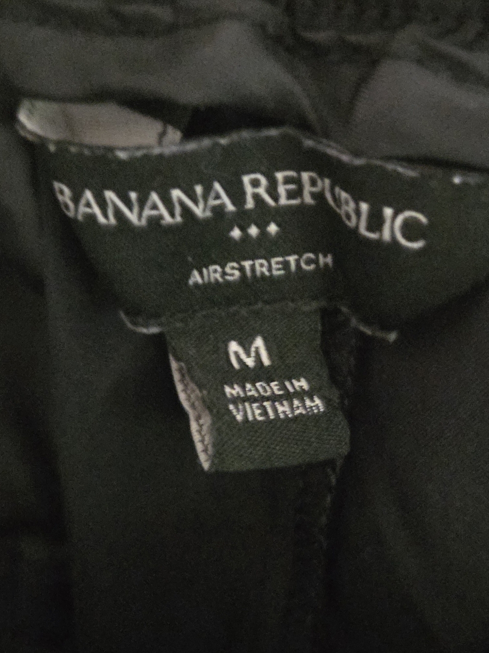 Banana Republic Black Airstretch Trousers - M - Picture 2 of 5